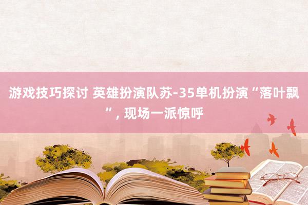 游戏技巧探讨 英雄扮演队苏-35单机扮演“落叶飘”, 现场一派惊呼